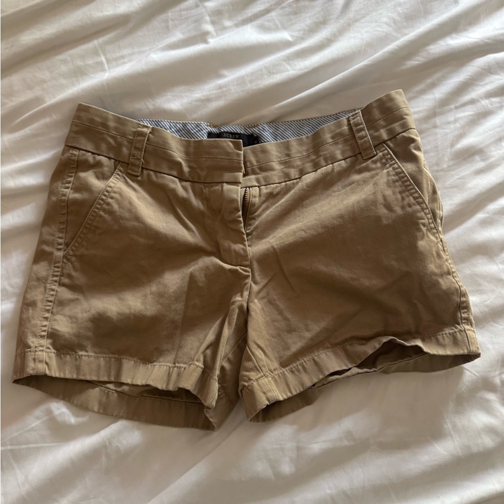 J. Crew Women's Tan Cargo Shorts